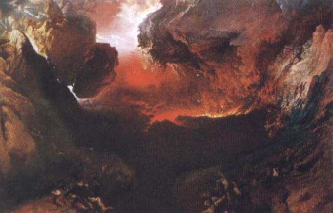 John Martin The Great Day of His Wrath Germany oil painting art
